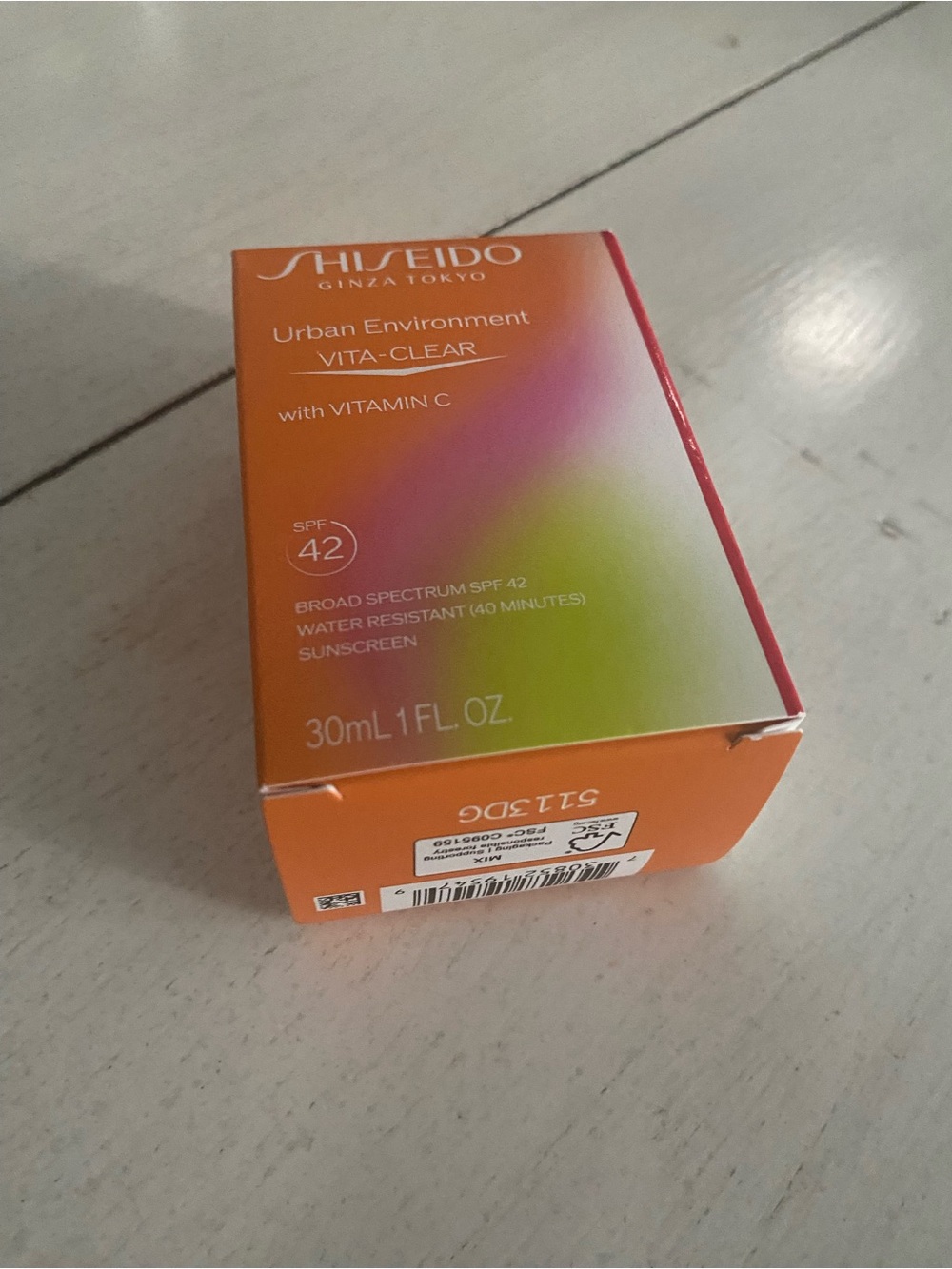 Shiseido Urban Environment Vita-Clear Sunscreen